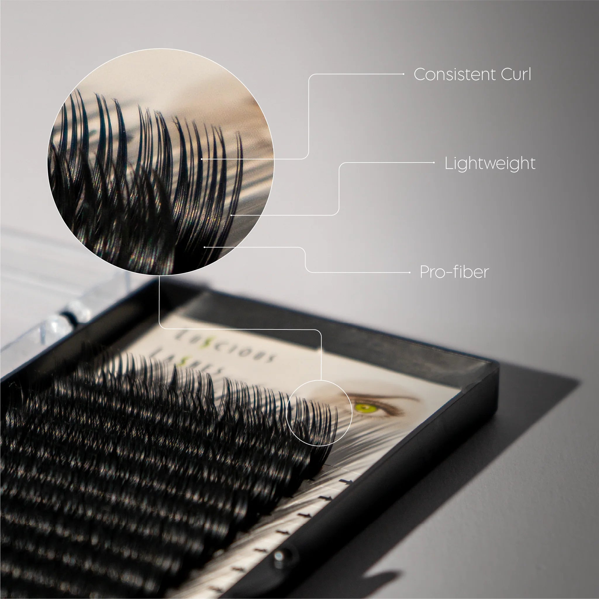 D-Curl Lashes 0.15 Black 12mm