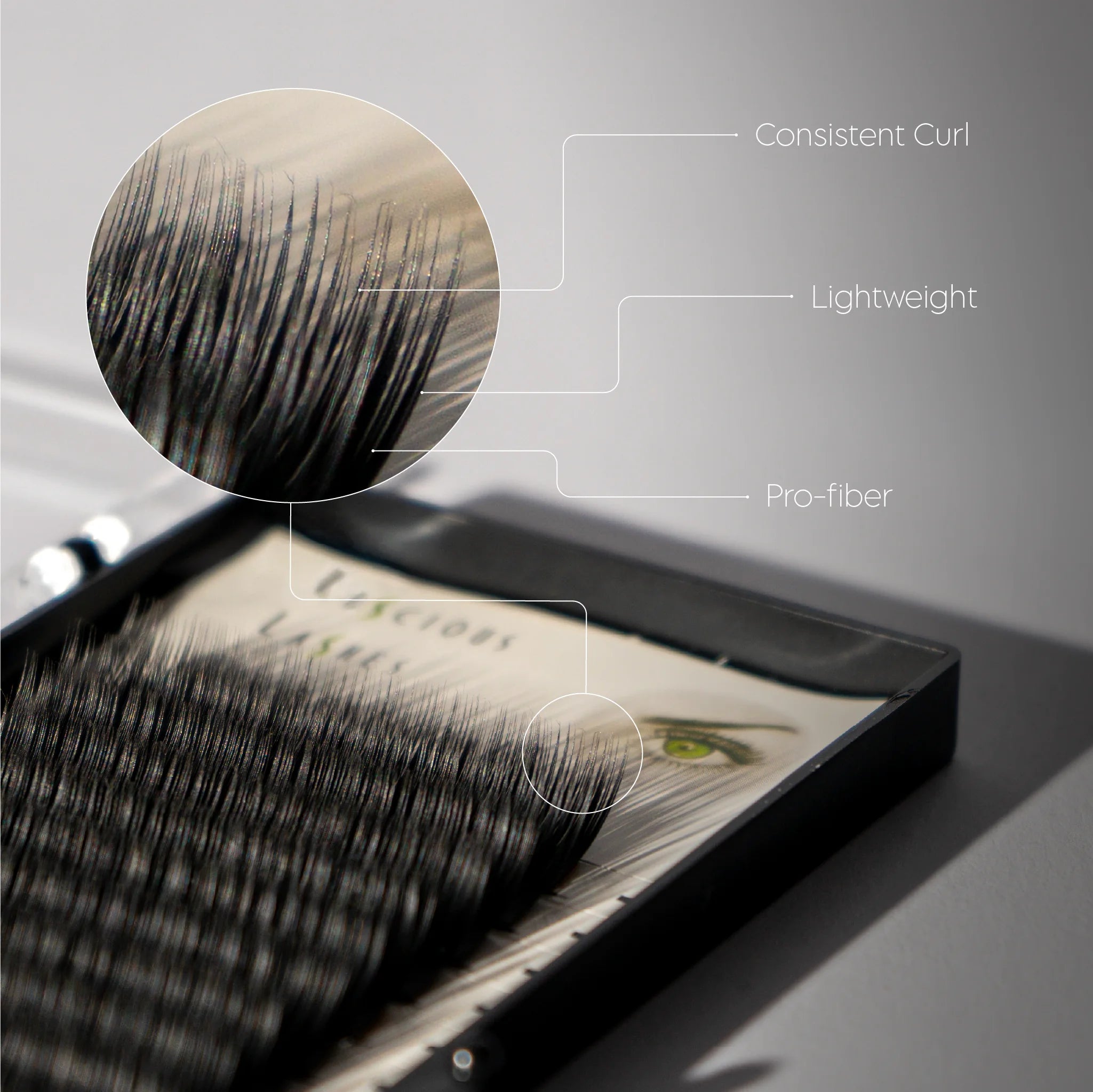 J-Curl Lashes 0.20mm Black 09mm