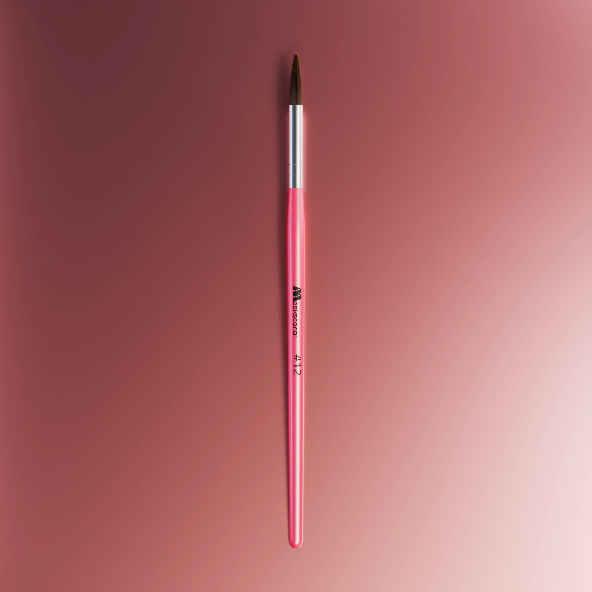 No.12 Acrylic Brush - Wooden Handle