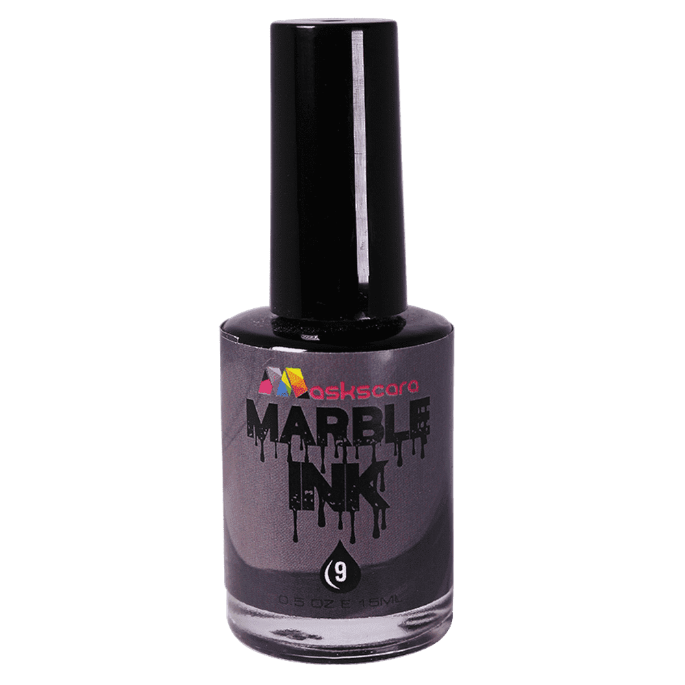 Grey Black Marble Ink - 15ml - Maskscara