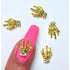 Gold Skeleton Hand Gems (5 Pcs) - Maskscara