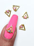 Gold & Pink Geometric Gems (5 Pcs) - Maskscara