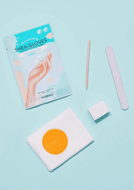 All-In-One Disposable MANI Kit with Chamomile Gloves - Maskscara