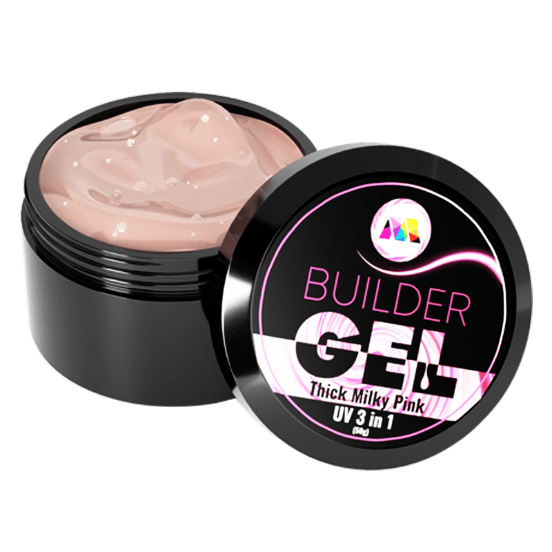 Thick Milky Pink UV Builder Gel - 15g - Maskscara