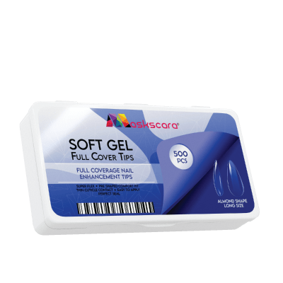 Soft Gel Tips - Full Cover (Almond Long) - Maskscara