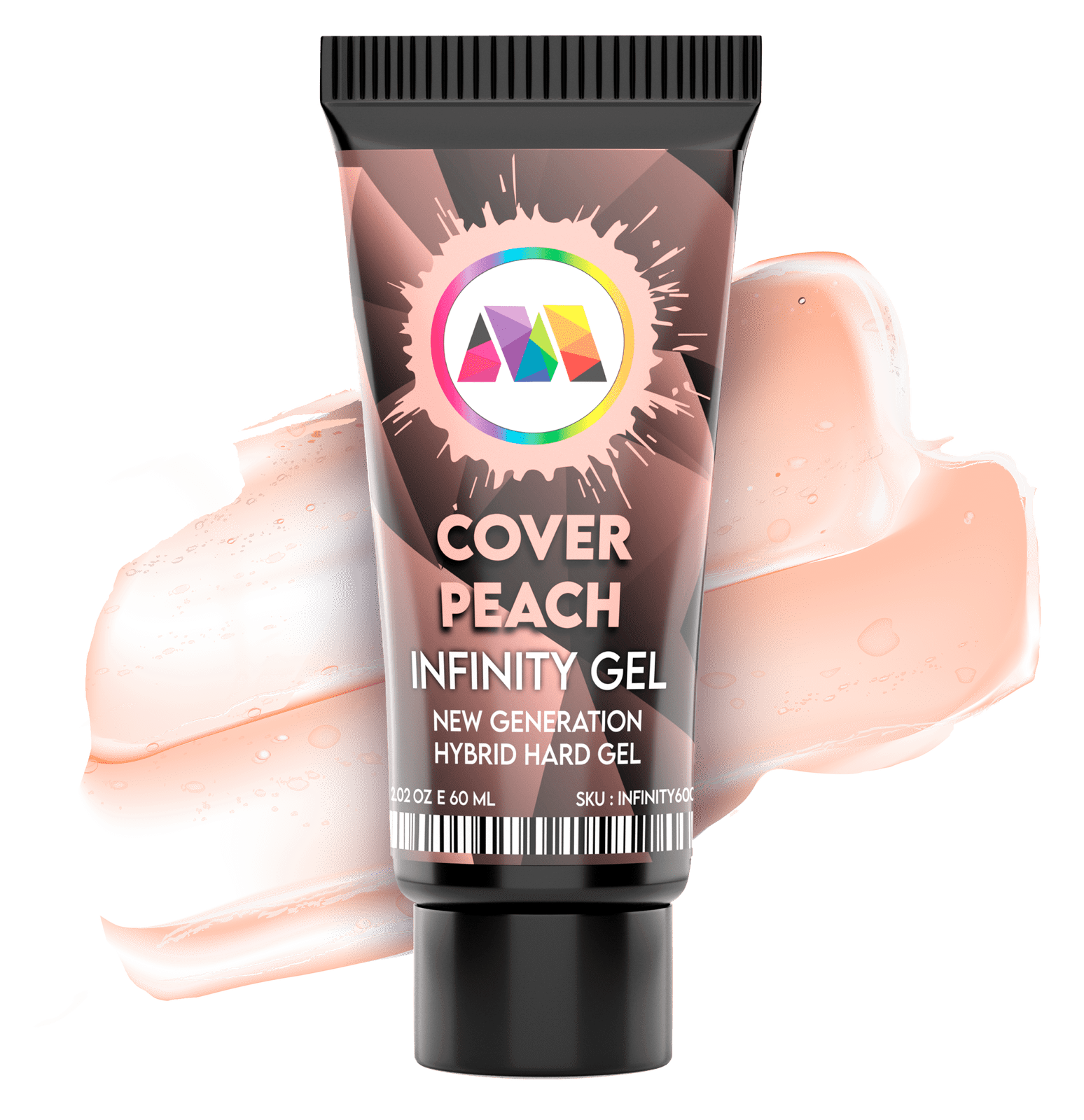 Cover Peach Infinity Gel - 60g - Maskscara