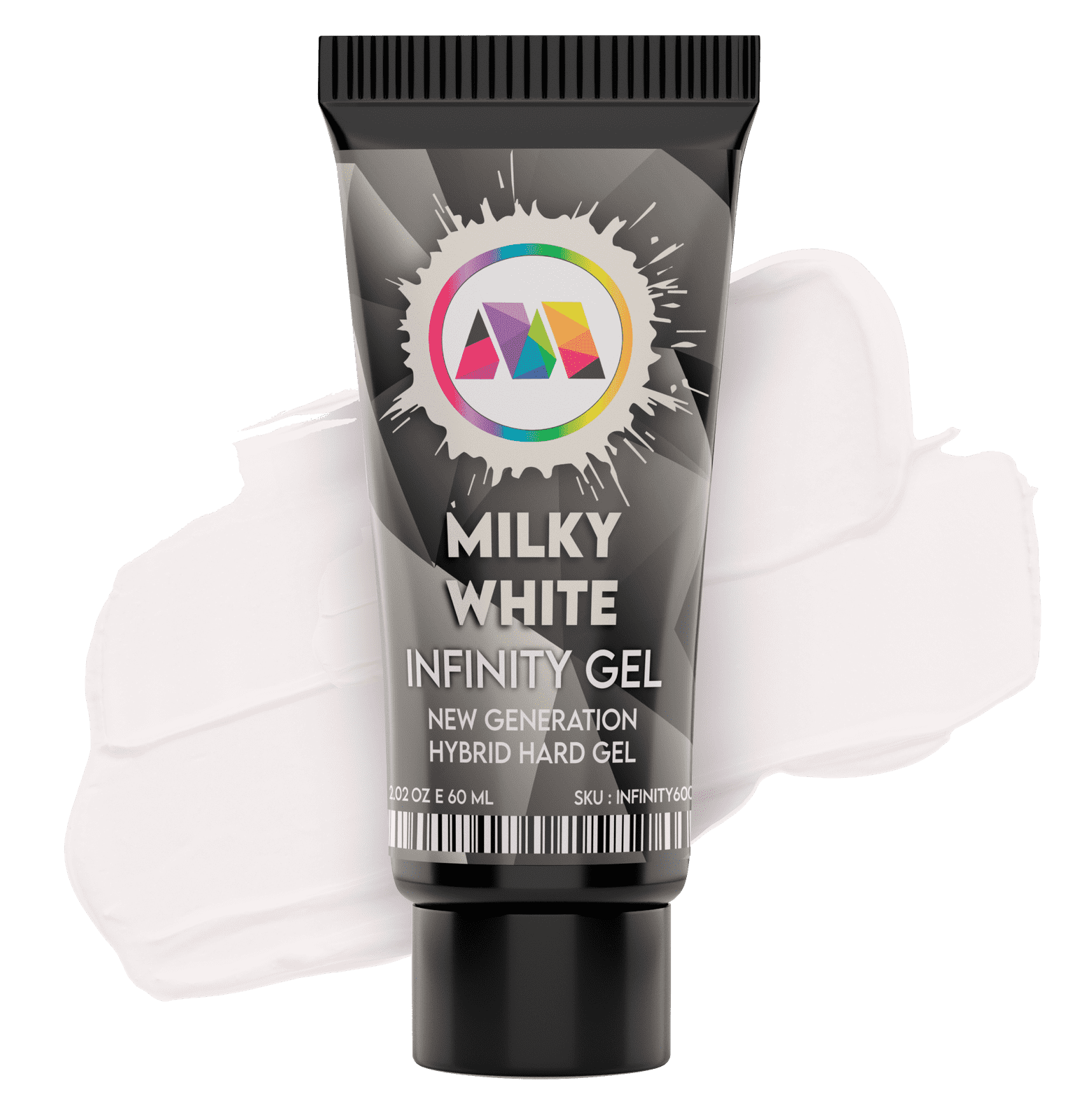 Milky White Infinity Gel - 60g - Maskscara
