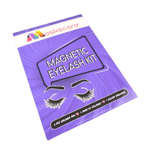 Flirt-O-Lashes - 003 (Blue Eyelash Kit Box) - Maskscara