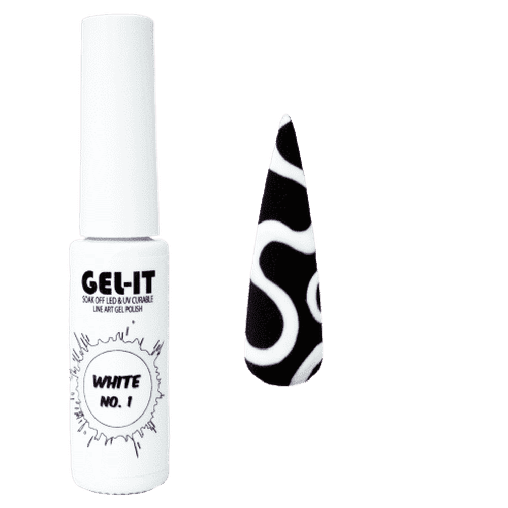Line Art Gel 7ml - White - Maskscara