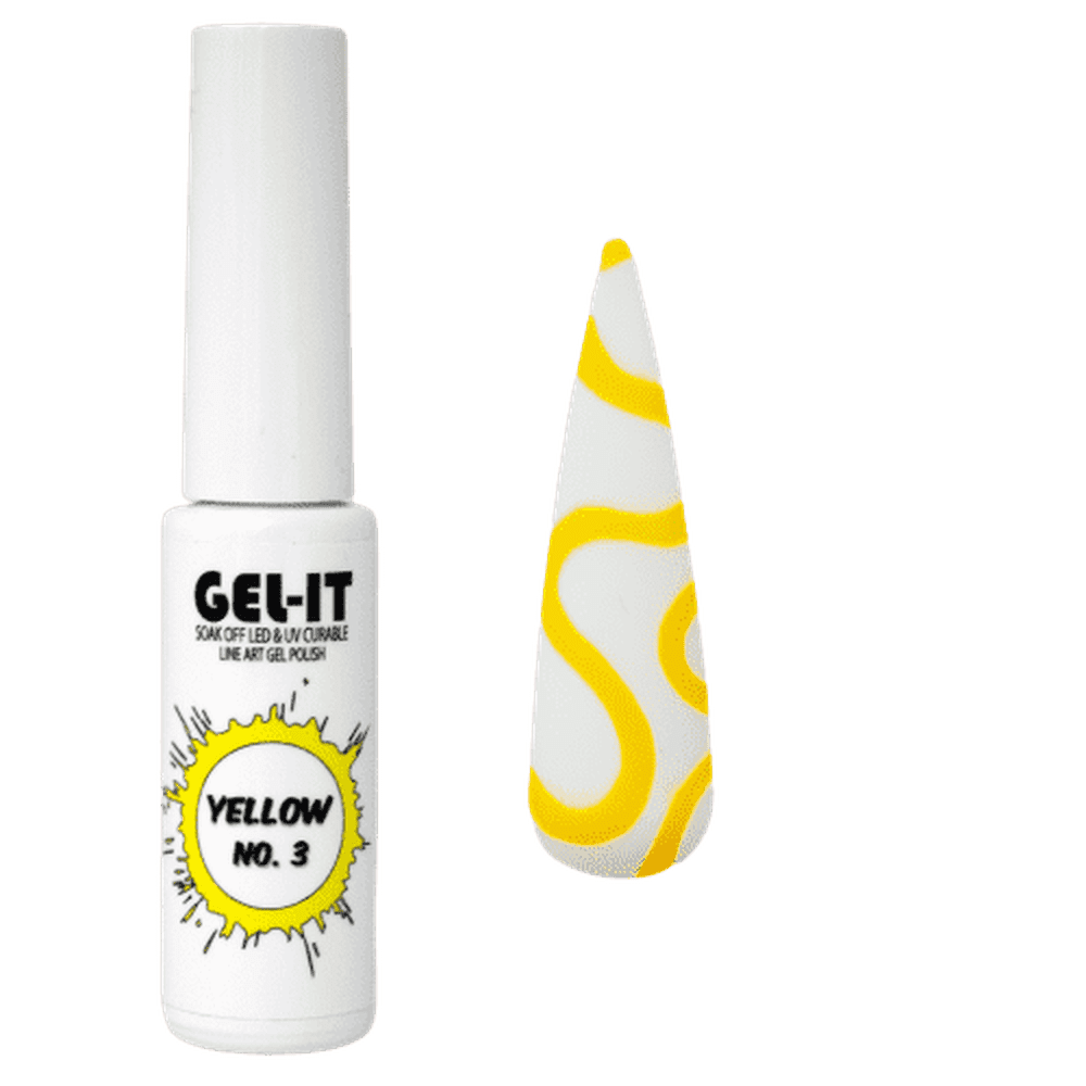 Line Art Gel 7ml - Yellow - Maskscara