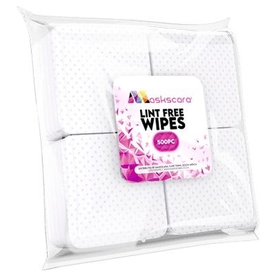 Professional Lint Free Wipes 500 pcs - White - Maskscara