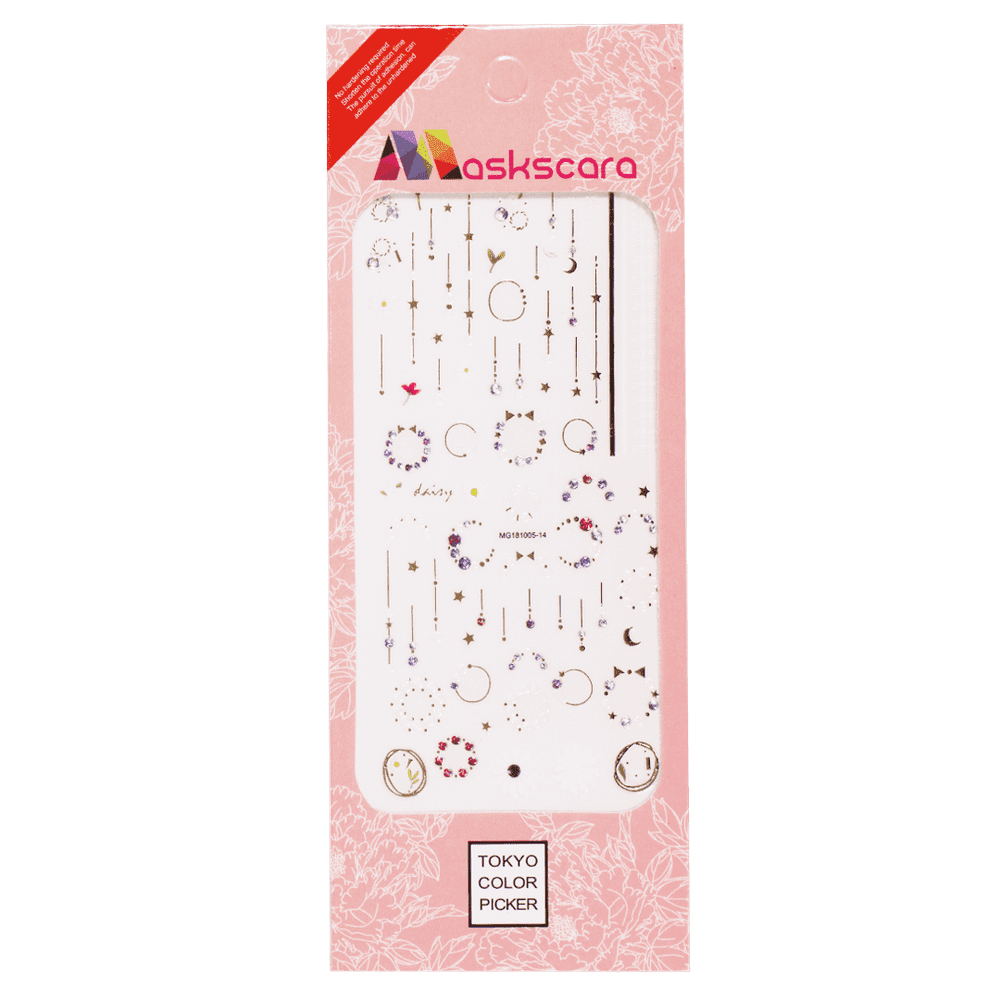 Nail Art Sticker - Floral (MG181005-14) - Maskscara