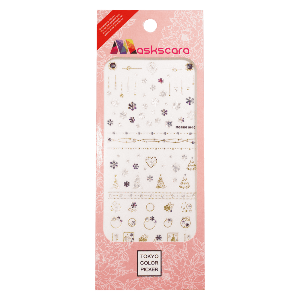 Nail Art Sticker - Christmas (MG190110-10) - Maskscara