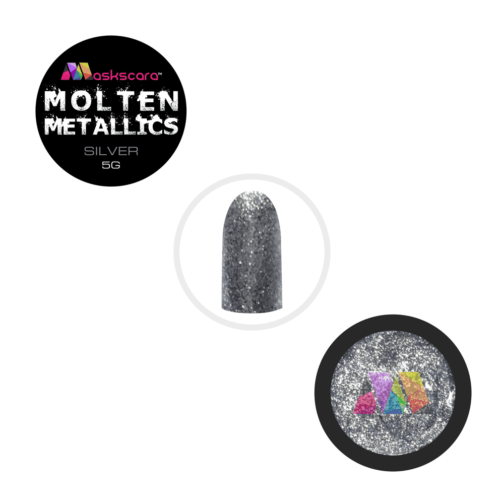 Molten Metallic Gel - Silver (5g)