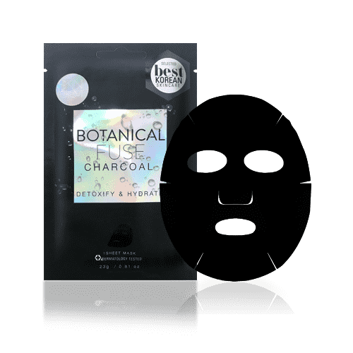 Botanical Fuse Sheet Mask - Charcoal (1 Pcs) - Maskscara