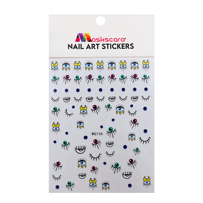 Nail Art Sticker - Colour Eyes - Maskscara