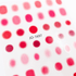 Nail Art Sticker - Airbrush Pink & Red - Maskscara