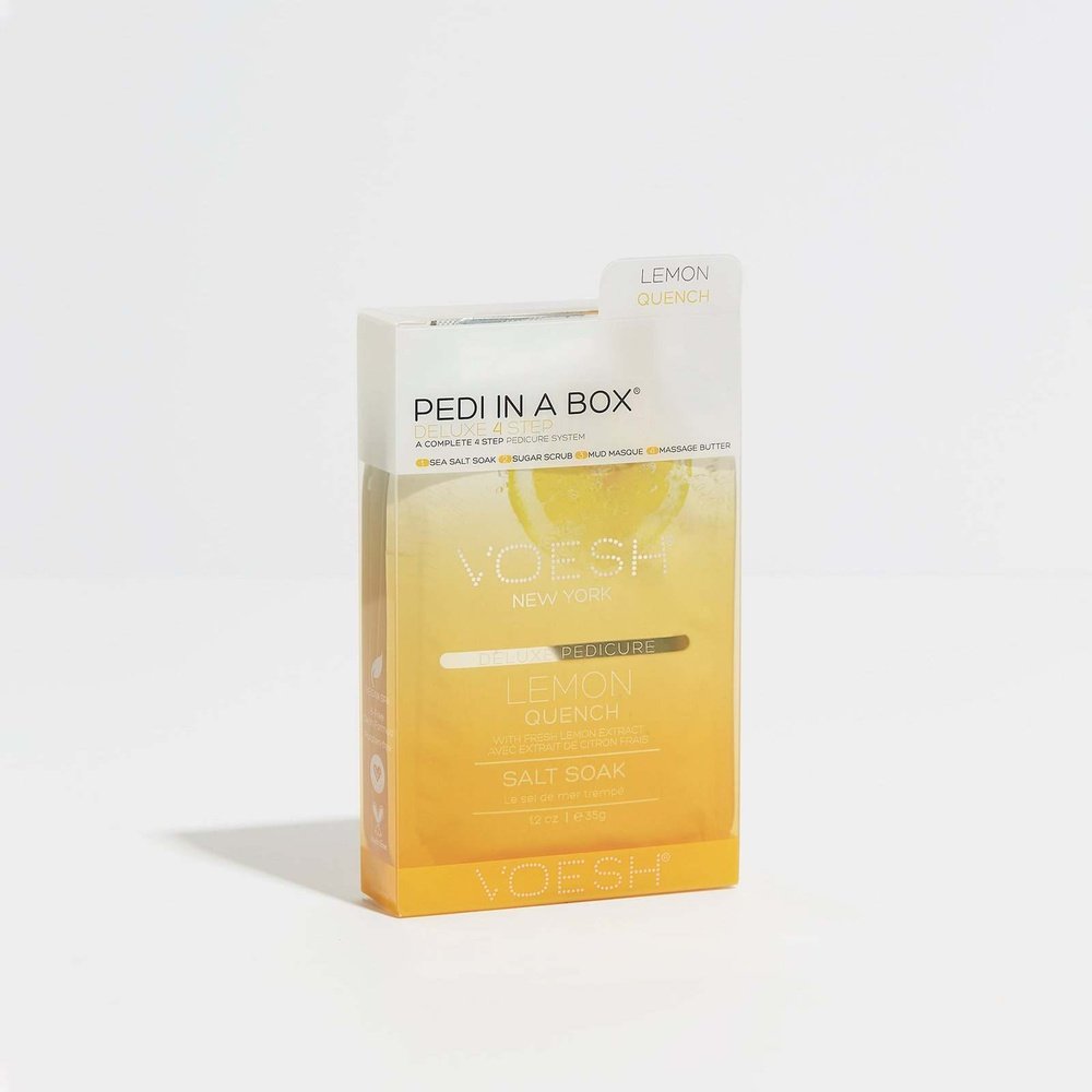 Pedi in a Box (4 Step) Lemon Quench - Maskscara