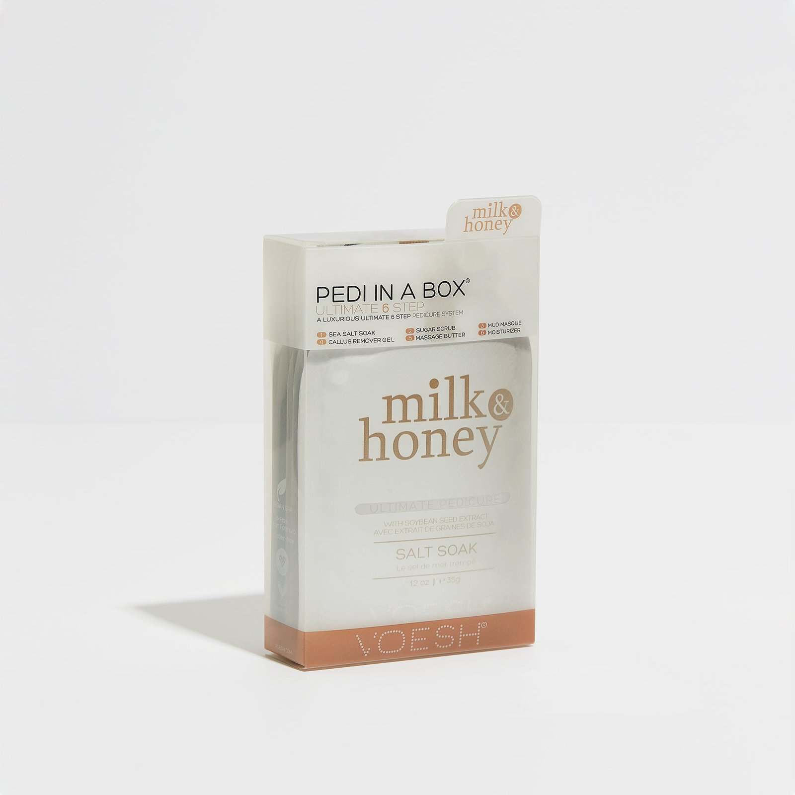 Pedi in a Box (Ultimate 6 Step) Milk & Honey - Maskscara